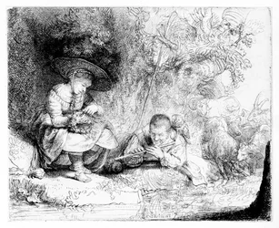 El flautista, 1642